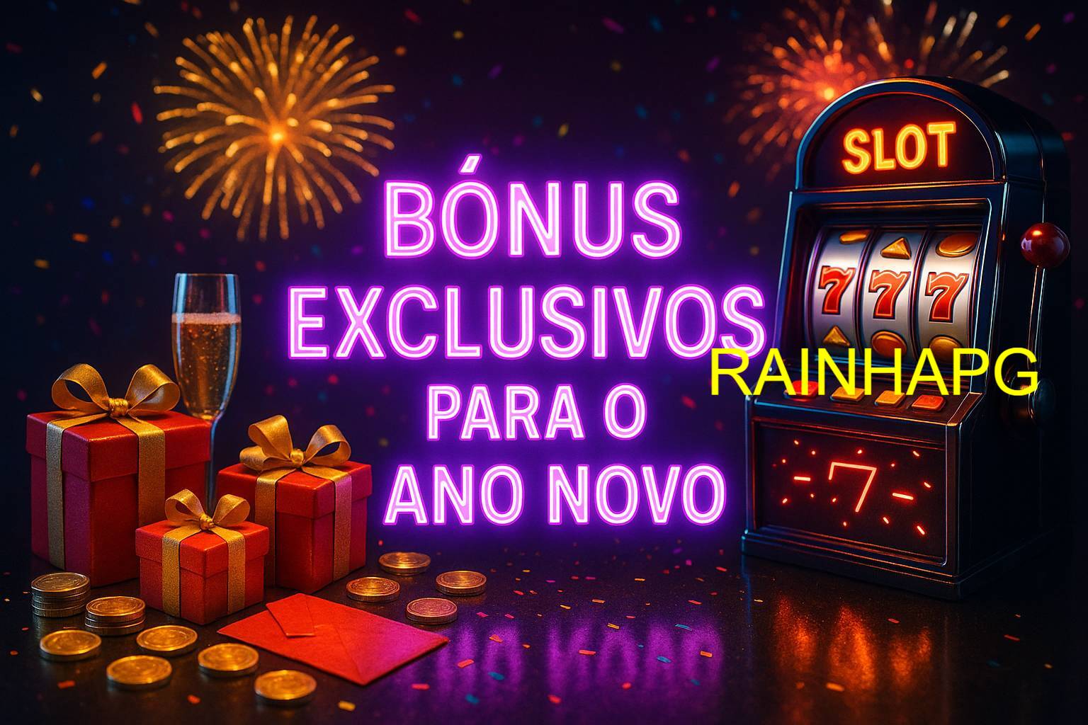 Promoções de Ano Novo no RAINHAPG